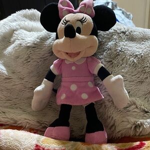 Disney Minnie Mouse Plush - Pink and Black